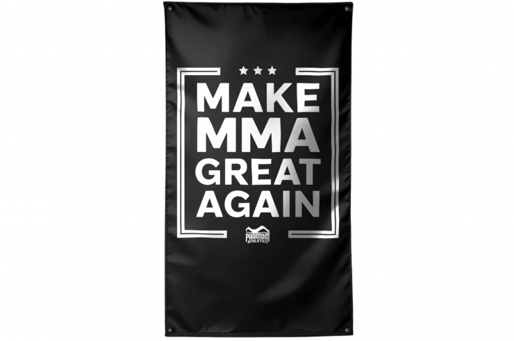 Decoração de parede sublimada, lona com ilhós - Phantom Athletics