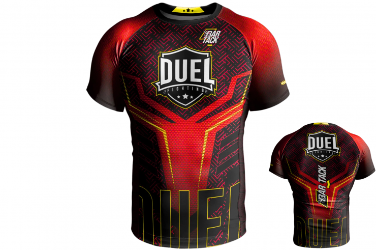 Guarda de lycra, Compresión - Bar Tack x Duel Fighting