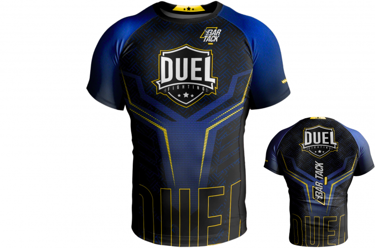 Guarda de lycra, Compresión - Bar Tack x Duel Fighting