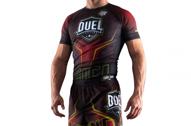 Guarda de lycra, Compresión - Bar Tack x Duel Fighting