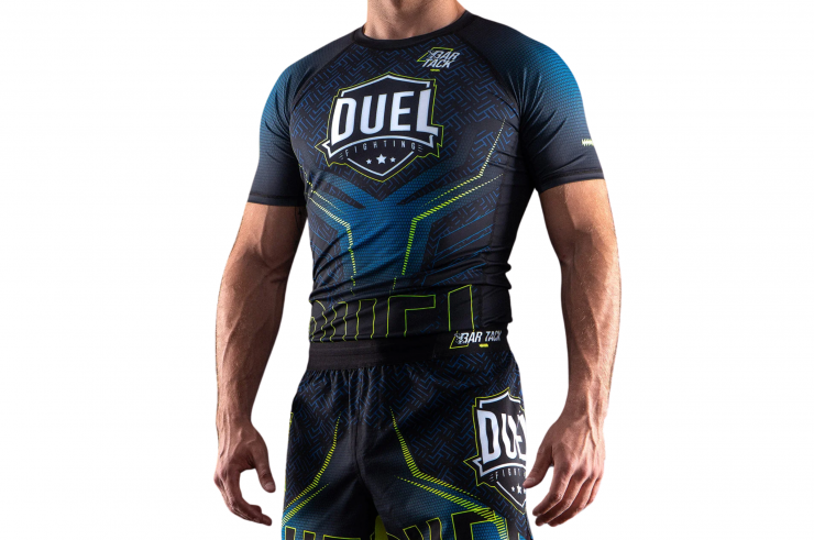 Guarda de lycra, Compresión - Bar Tack x Duel Fighting