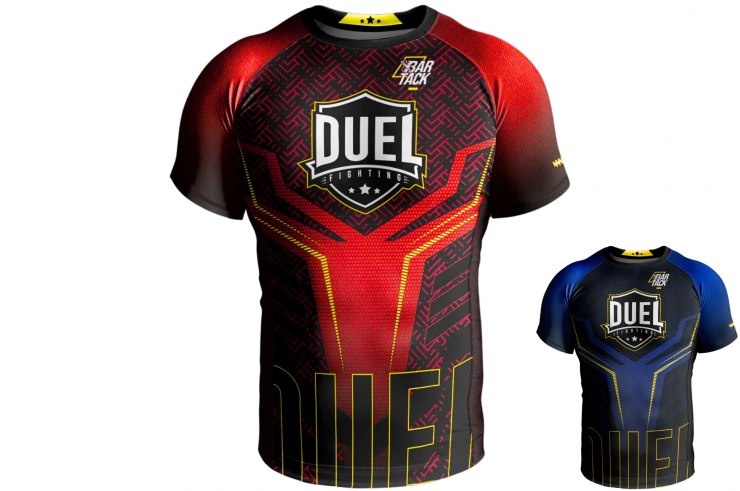 Guarda de lycra, Compresión - Bar Tack x Duel Fighting