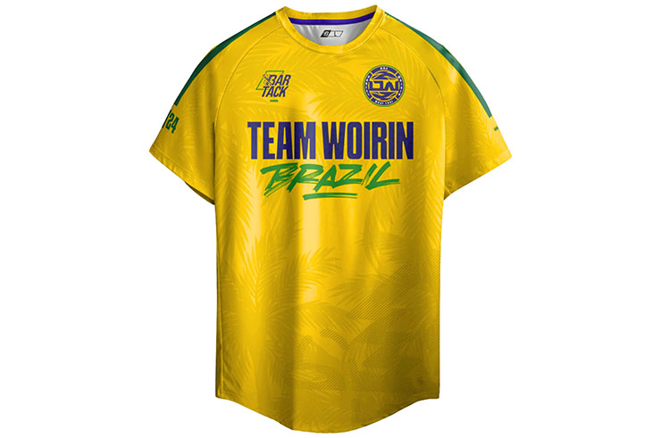 T-Shirt DryMax™, Brazil Edition - Bar Tack x Daniel Woirin