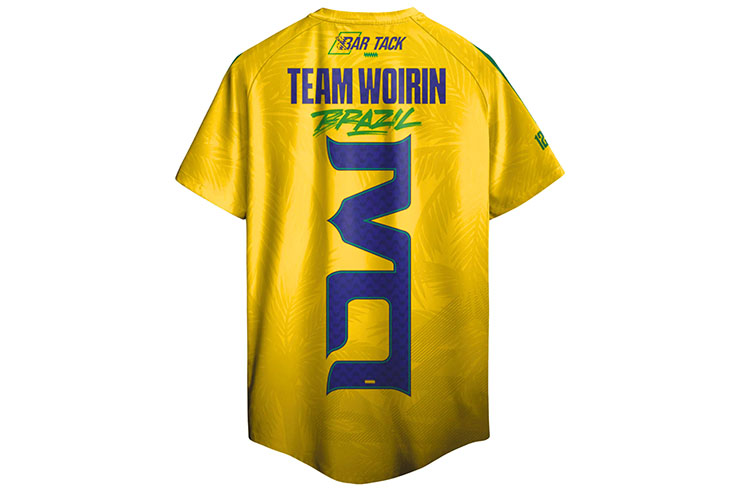T-Shirt DryMax™, Brazil Edition - Bar Tack x Daniel Woirin