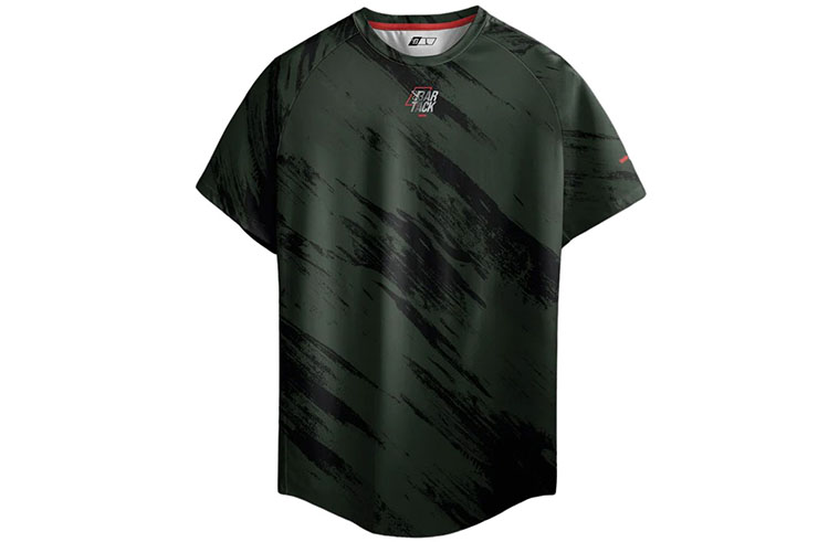 Camiseta DryMax™ - Warfare, Bar Tack