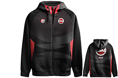 Sweatshirt à zip & capuche - Bar Tack x Daniel Woirin