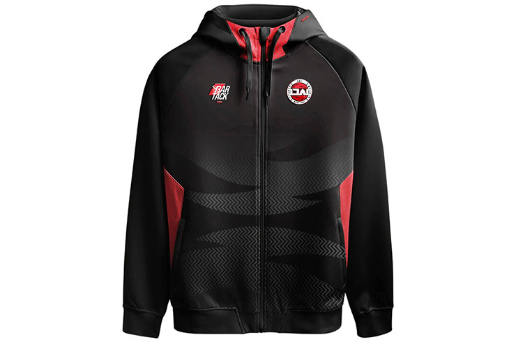 Sudadera con cremallera y capucha - Bar Tack x Daniel Woirin