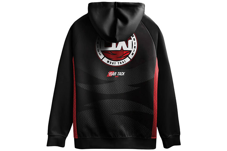 Sudadera con cremallera y capucha - Bar Tack x Daniel Woirin