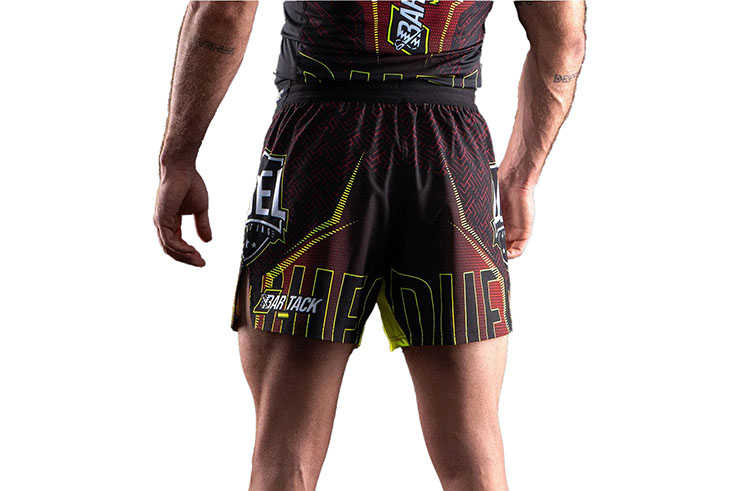 Calções de MMA AeroLite ™ - Bar Tack x Duel Fighting, Bar Tack