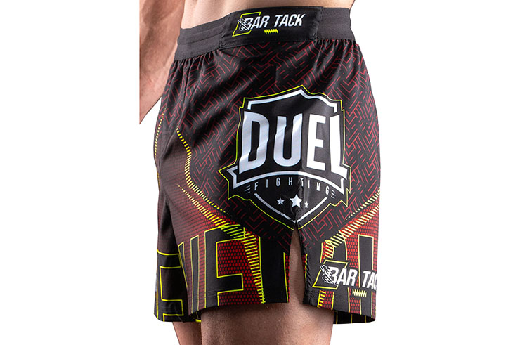 Calções de MMA AeroLite ™ - Bar Tack x Duel Fighting, Bar Tack