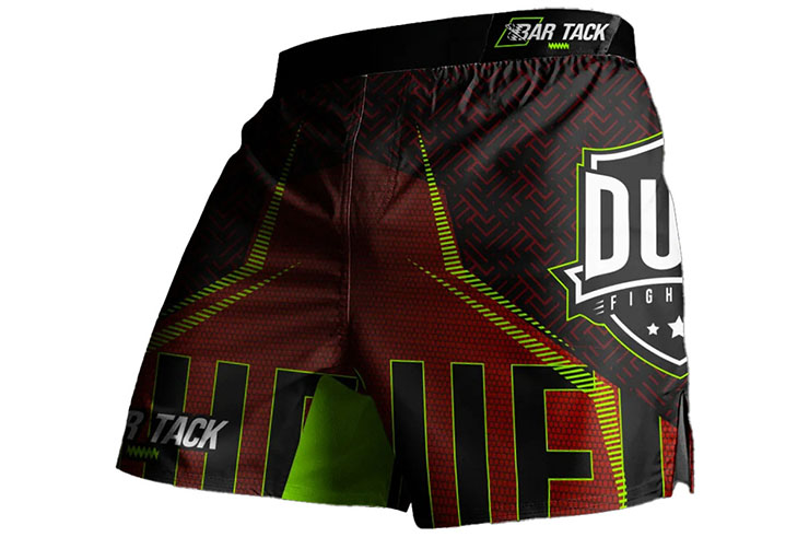 Calções de MMA AeroLite ™ - Bar Tack x Duel Fighting, Bar Tack