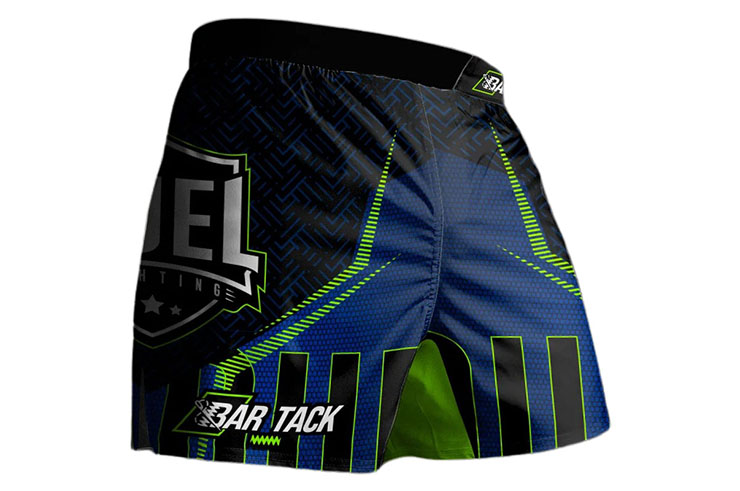 Calções de MMA AeroLite ™ - Bar Tack x Duel Fighting, Bar Tack