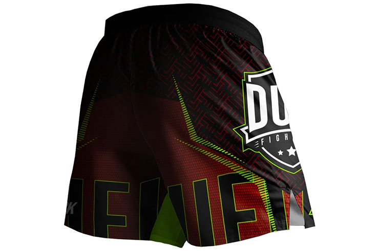 Calções de MMA AeroLite ™ - Bar Tack x Duel Fighting, Bar Tack