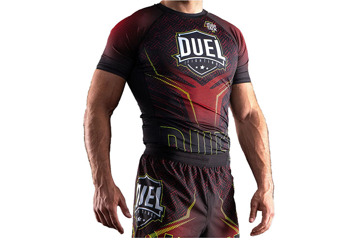 Rashguard, Compressão - Bar Tack x Duel Fighting