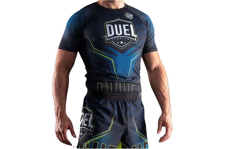 Rashguard, Compressão - Bar Tack x Duel Fighting