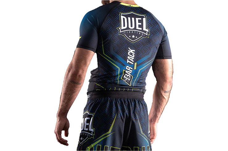 Rashguard, Compressão - Bar Tack x Duel Fighting