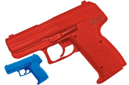 Pistola de treino realista de borracha com peso
