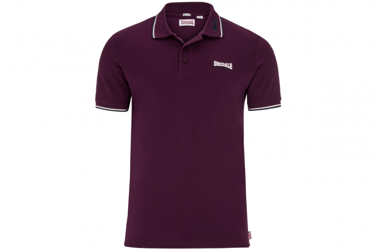 Camisa pólo de algodão, manga curta - Lion, Lonsdale