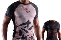 Rashguard, manga curta - Oni 鬼, Bar Tack
