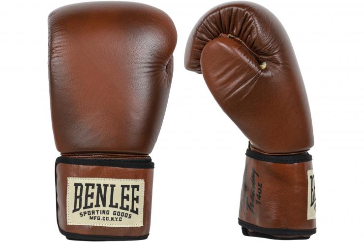 Gants de boxe, Cuir véritable - Vintage, Benlee