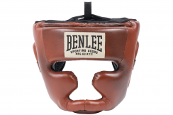 Casque intégral, Cuir véritable - Vintage, Benlee