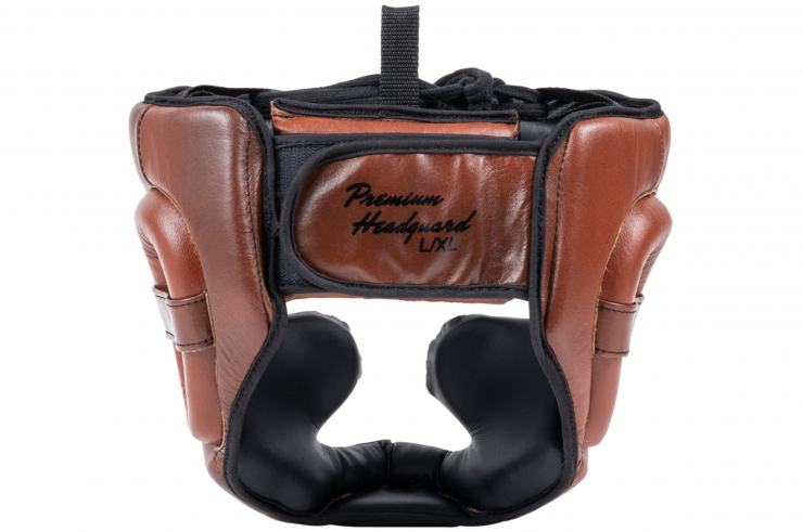 Casque intégral, Cuir véritable - Vintage, Benlee