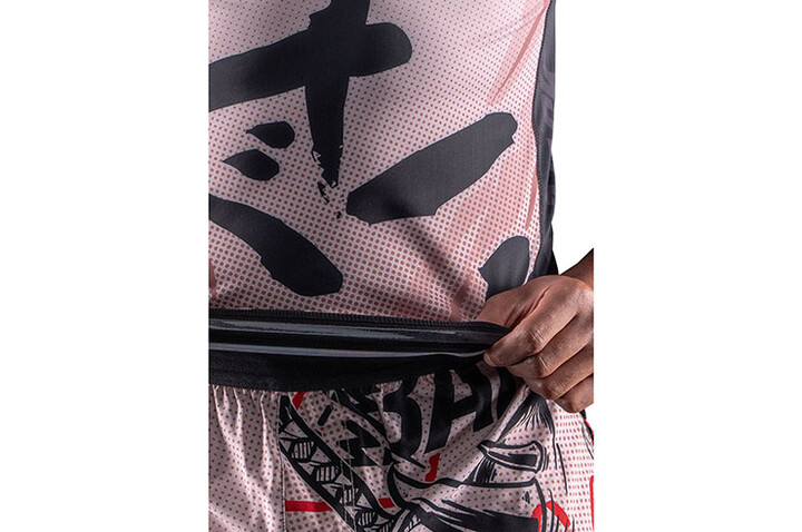 Rashguard, manga curta - Oni 鬼, Bar Tack