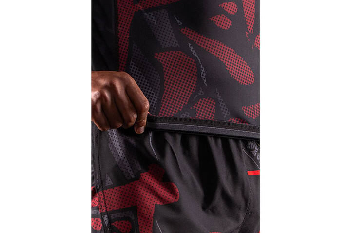 Rashguard, manga curta - Oni 鬼, Bar Tack