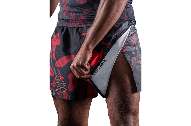 Short de MMA, AeroMax™ - Oni 鬼, Bar Tack