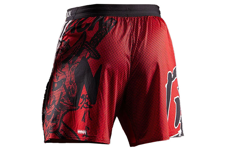 Short de MMA, AeroMax™ - Oni 鬼, Bar Tack