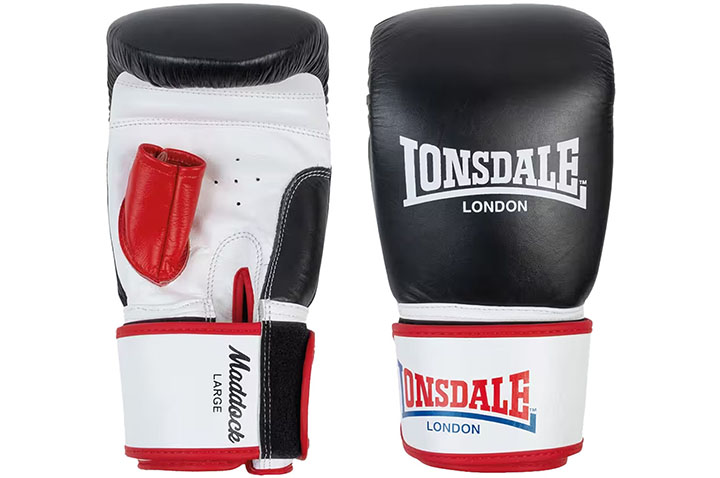 Bag gloves, Leather - Maddock, Lonsdale