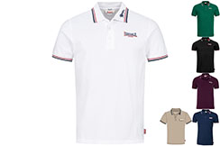 Camisa pólo de algodão, manga curta - Lion, Lonsdale