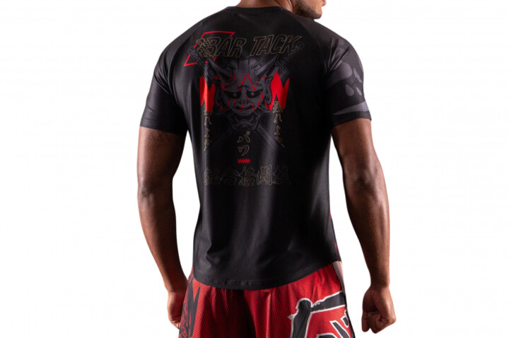 Camiseta DryMax™, Manga Corta - Oni 鬼, Bar Tack