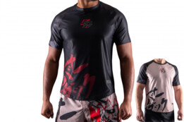 Camiseta DryMax™, Manga Corta - Oni 鬼, Bar Tack