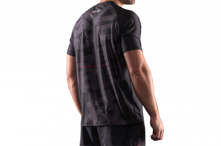 T-Shirt DryMax™, Manches Courtes - Kurogane 黒鉄, Bar Tack