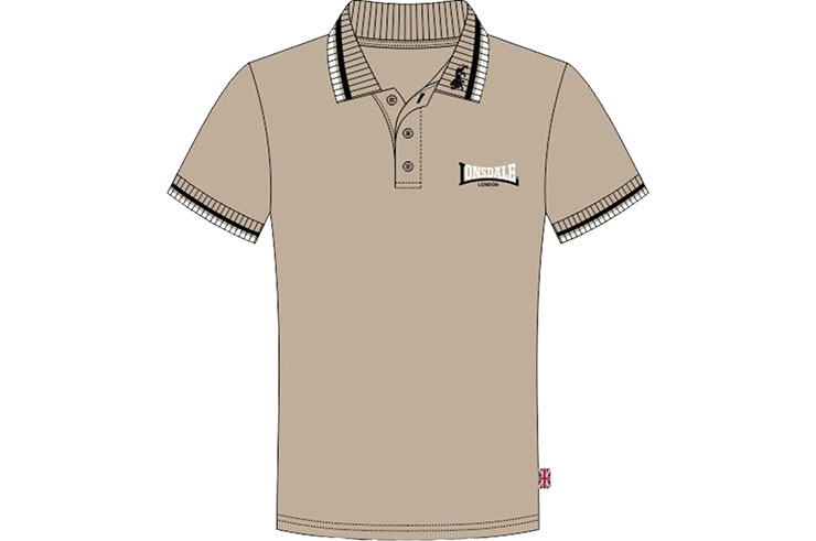 Polo de algodón de manga corta - León, Lonsdale