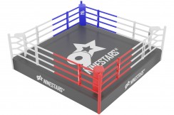 Ringue de boxe reforçado sobre plataforma, 100% personalizável | NineStars®