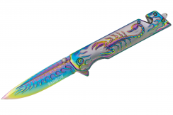 Navaja de bolsillo, Escorpión - Rainbow, Albainox