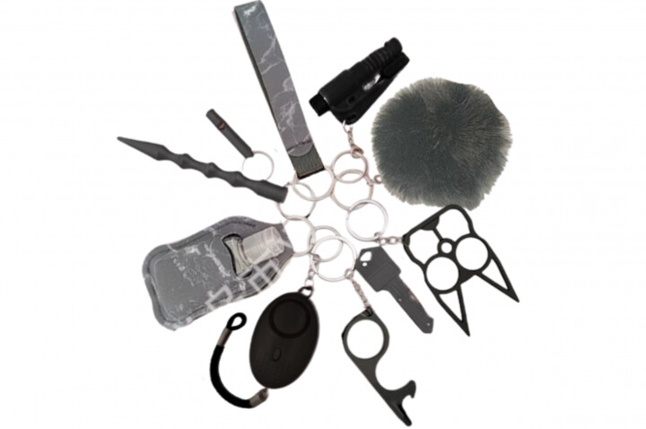Kit de Autodefensa, Llavero - 10 artículos
