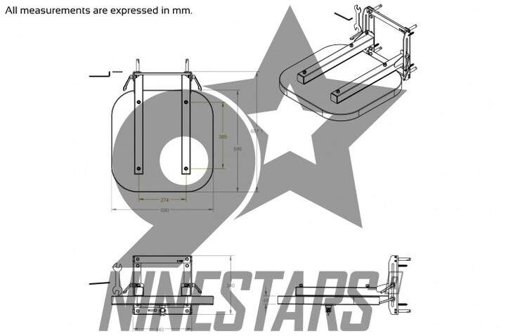 Plataforma Pêra de velocidade, profissional - MB3030, Metal Boxe