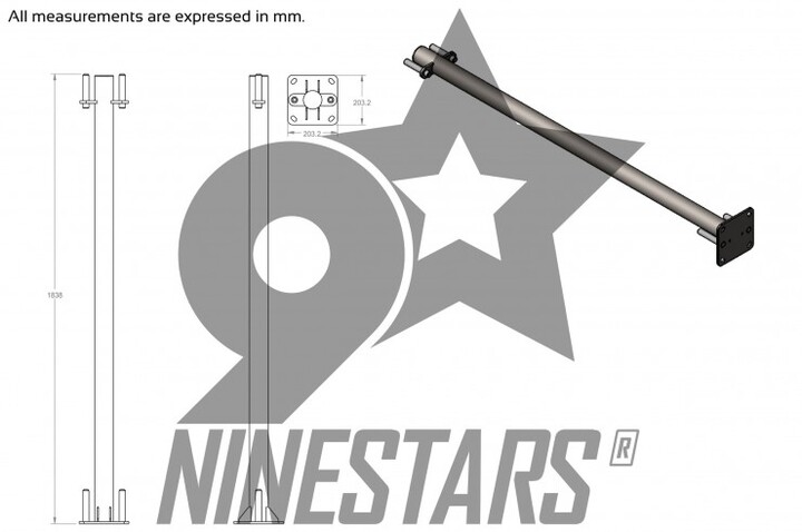 Support Pillar for MMA Panel | NineStars®