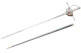 Spanish Rapier, Tizona with Cup-Shaped Hilt – 17th Century, LK Chen Forge