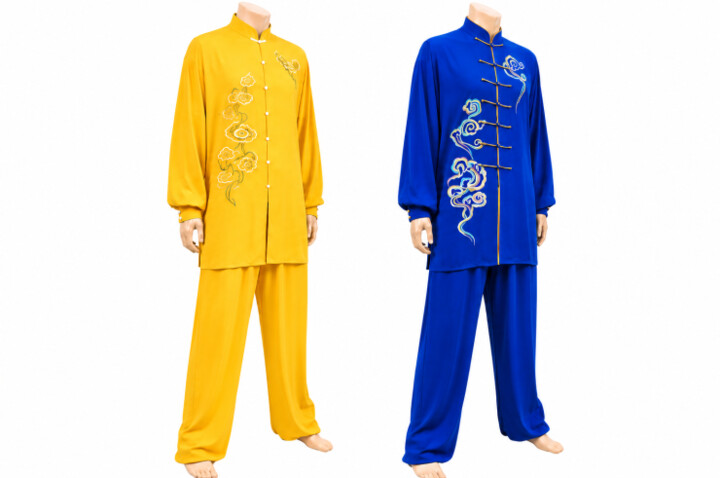 Tenue Taiji - ShouHuiYun, Nuages peints