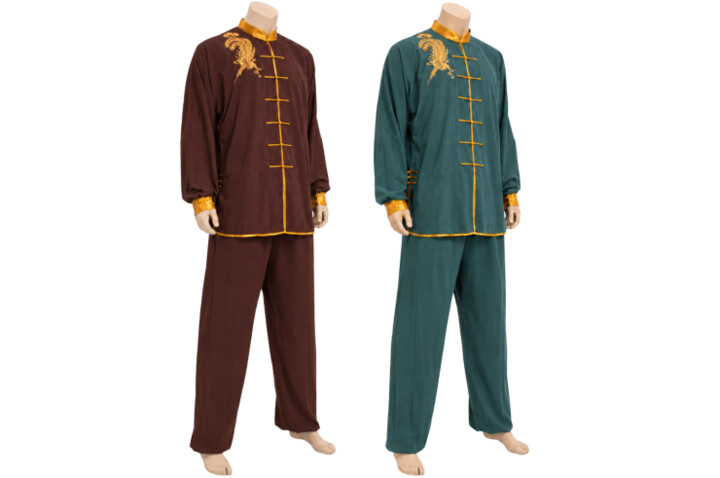 Fato de Taiji, Golden Phoenix - Imitação de Seda