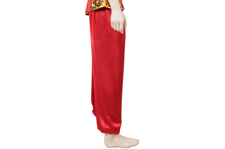 HanCui Chang Quan Competition Outfit, Red & Gold Dragon