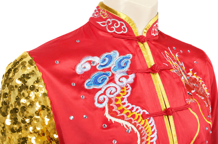 Conjunto de competición Chang Quan de HanCui, Dragón rojo y dorado