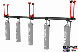 Soporte de techo para riel deslizante | NineStars®