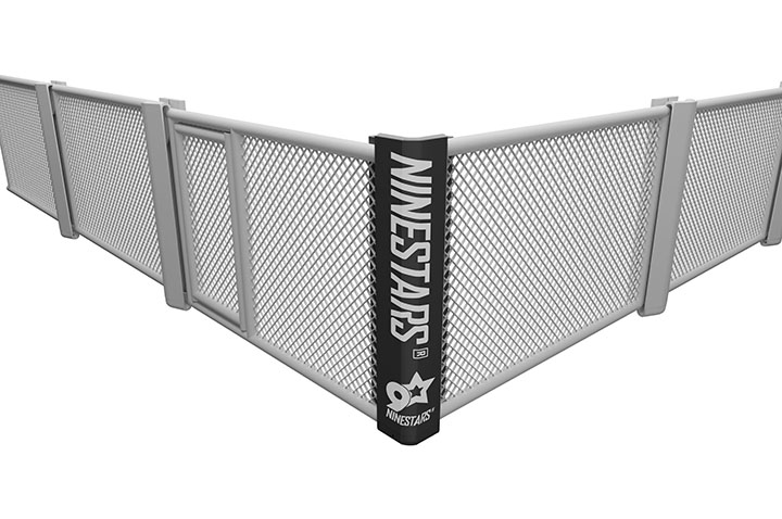 Right Corner Protection for MMA Cage, 100% Customizable | NineStars®