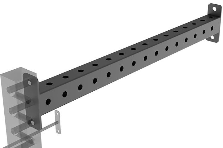 Componente para bastidor, barra horizontal de 105 cm | NineStars®