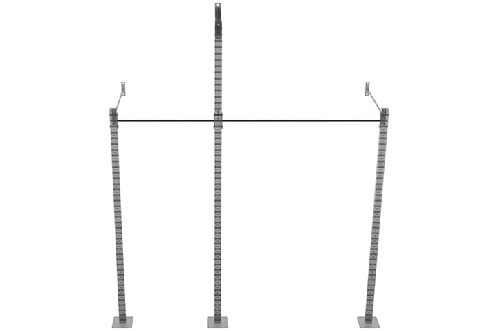 Accesorio para RACK, barra de dominadas | NineStars®